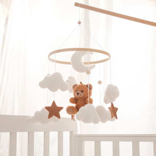 Mobile musical pour lit bébé