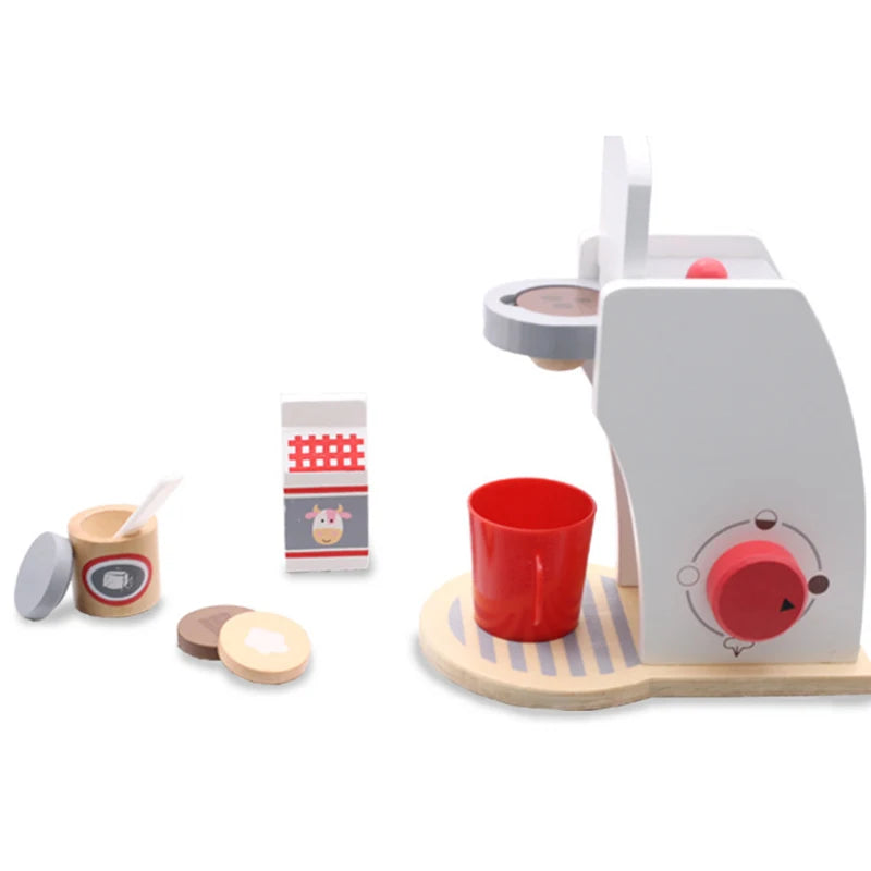 Dînette en bois pour enfants – Jeu d’imitation Montessori