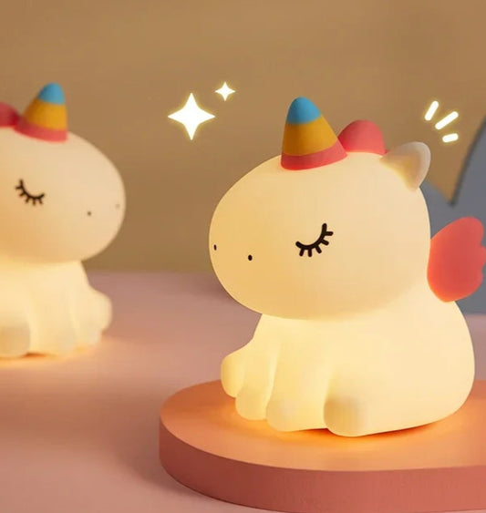 Veilleuse licorne LED