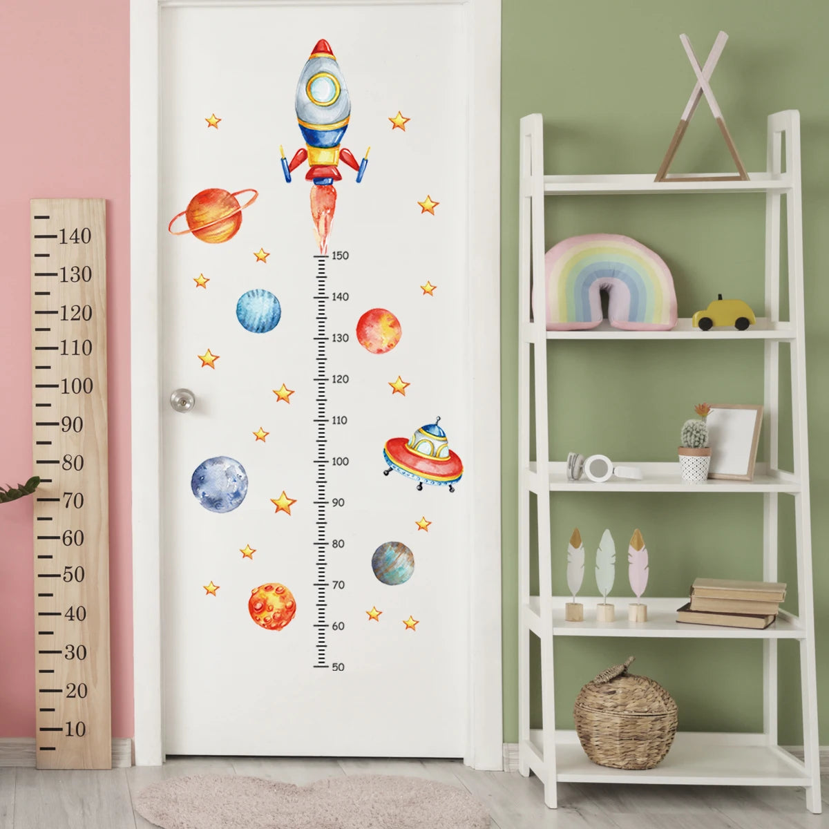 Sticker toise murale enfants