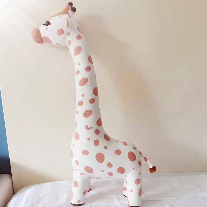 Peluche géante girafe