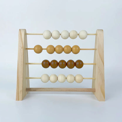 Boulier en bois éducatif – jeu d’éveil & déco enfant