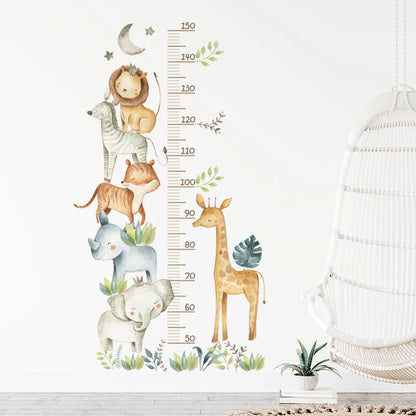 Sticker toise murale enfants