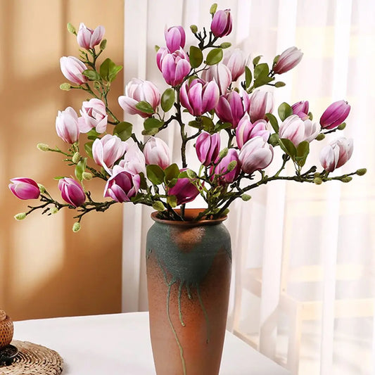 Fleurs de magnolia artificielles