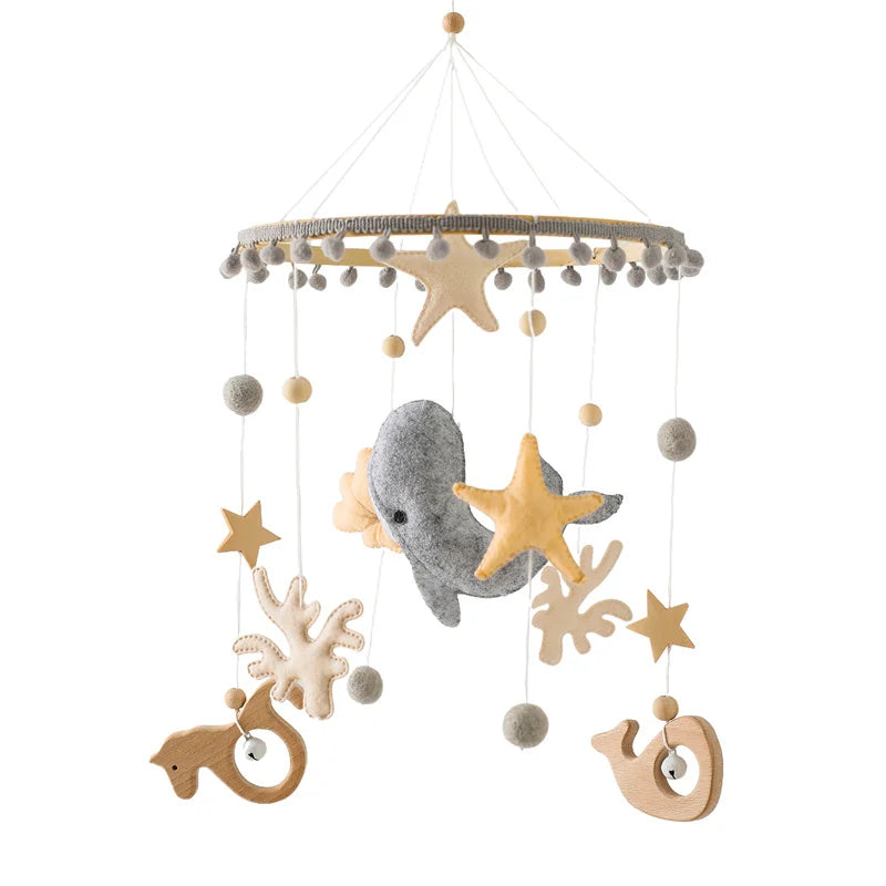 Mobile musical pour lit bébé