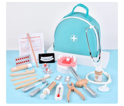 Mallettes de docteur en bois – Jeu d’imitation & imagination sans limites