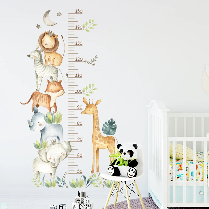 Sticker toise murale enfants